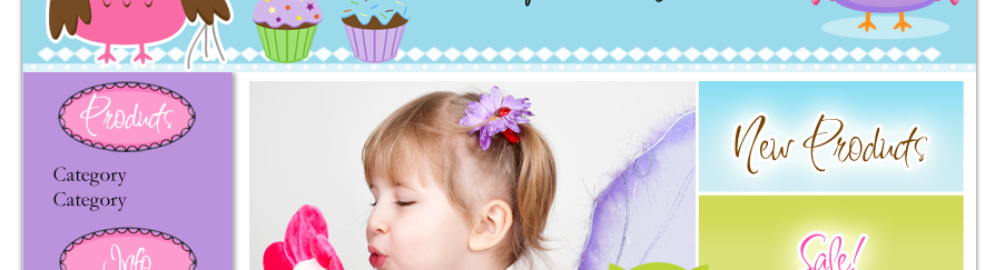 girly web design