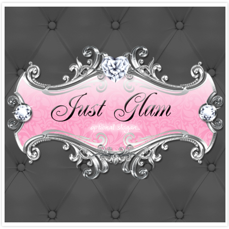 Just Glam Premade Logo-