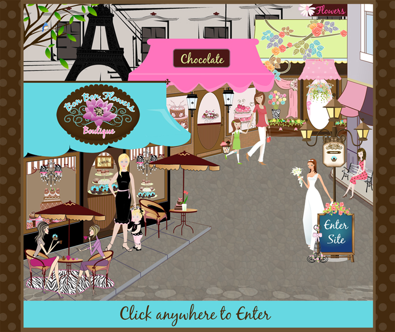 girly web design