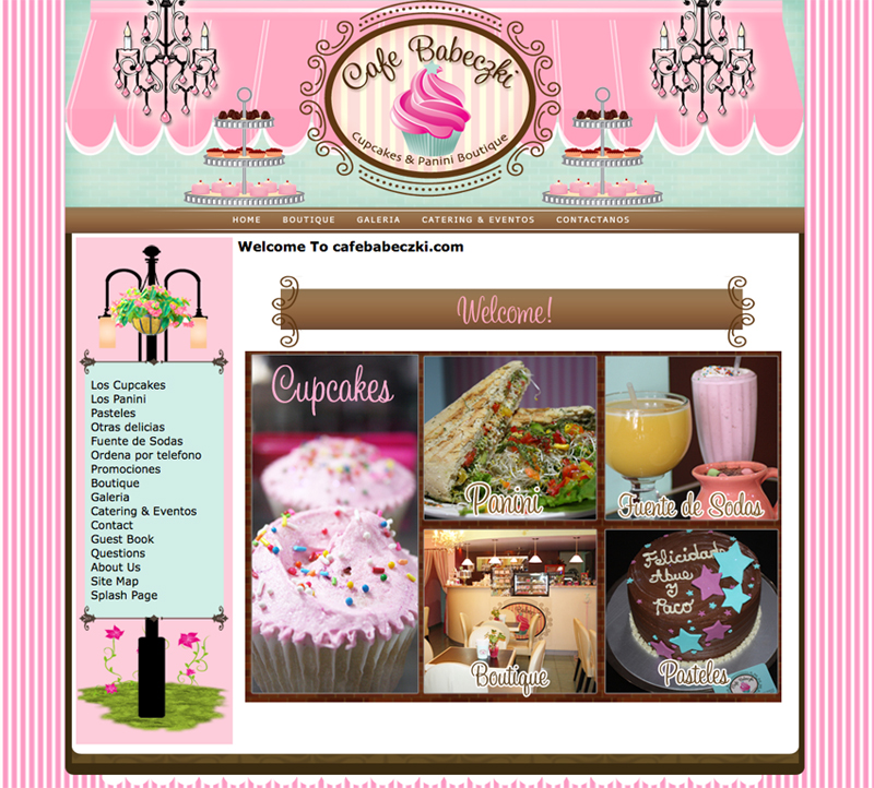 girly web design