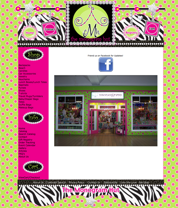 girly web design